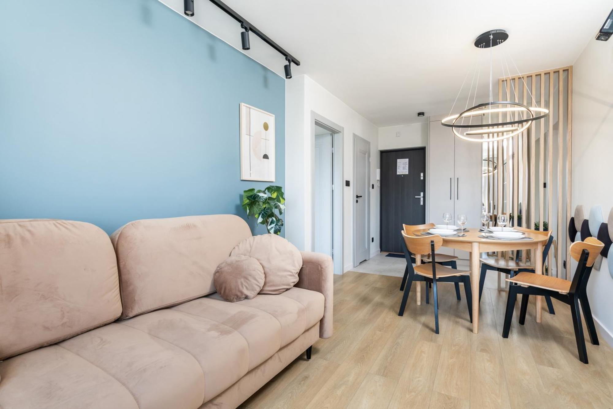 Blue Matcha Premium Apartment Okopowa Varsovia Exterior foto