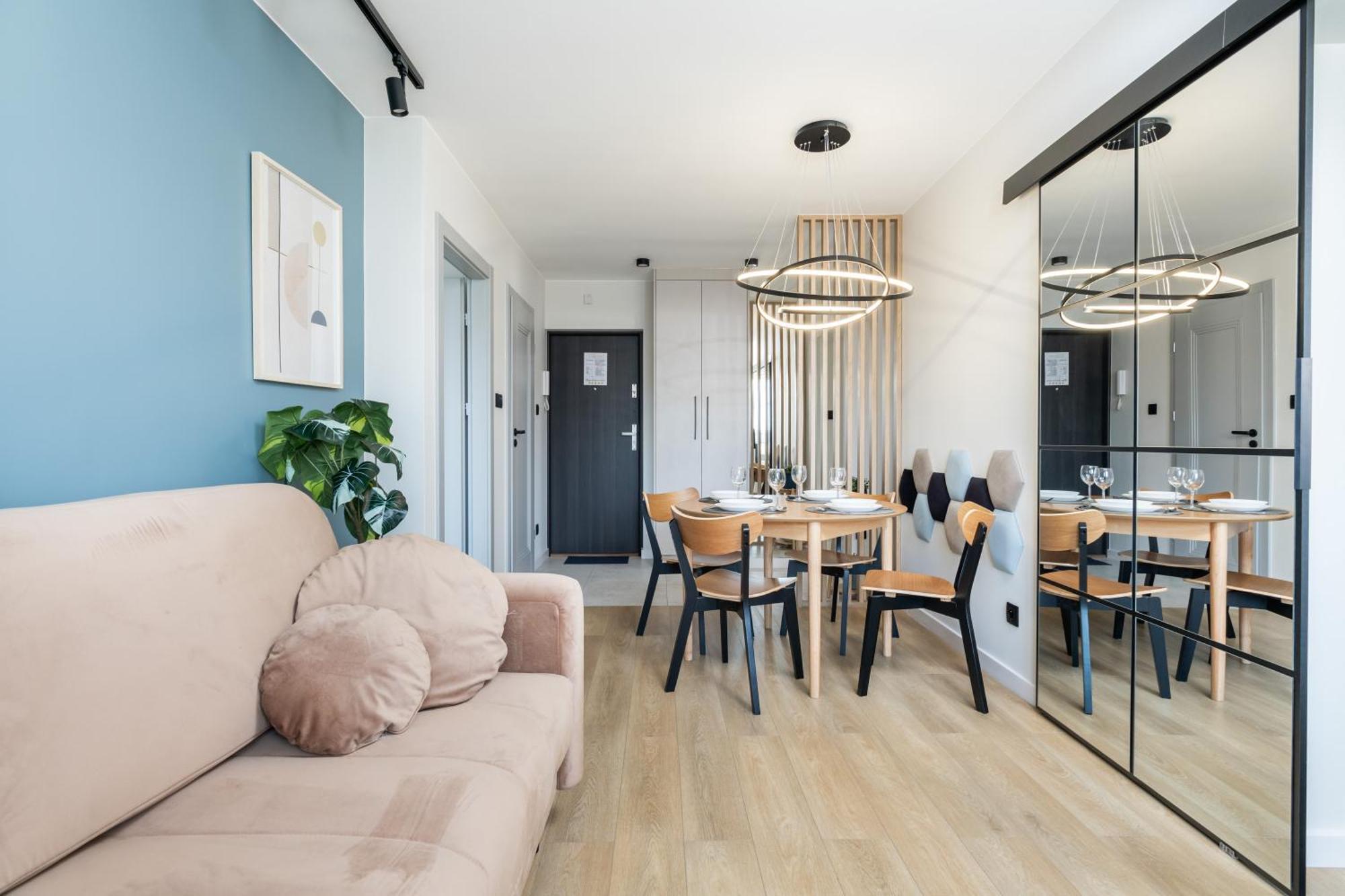 Blue Matcha Premium Apartment Okopowa Varsovia Exterior foto