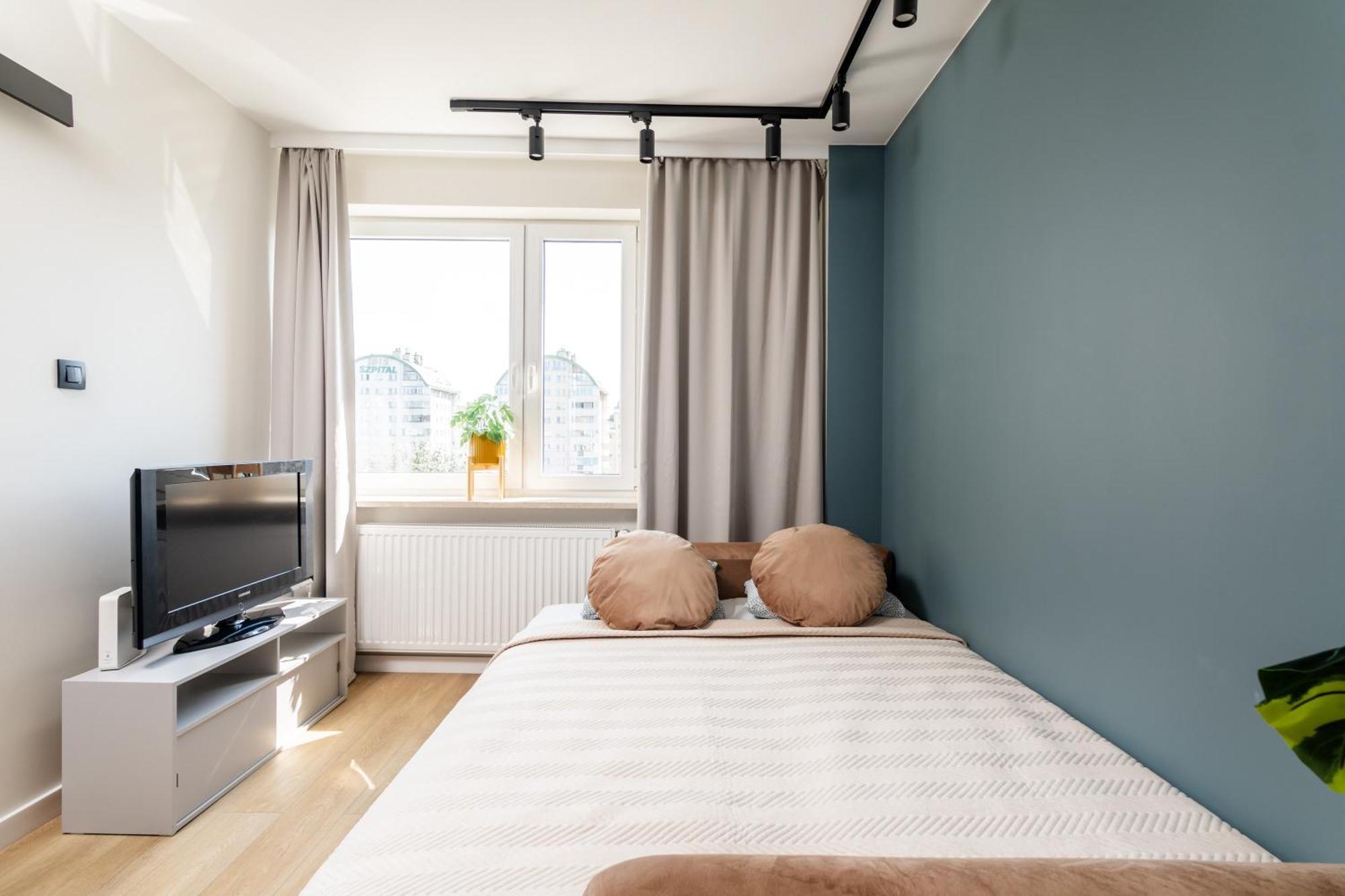 Blue Matcha Premium Apartment Okopowa Varsovia Exterior foto